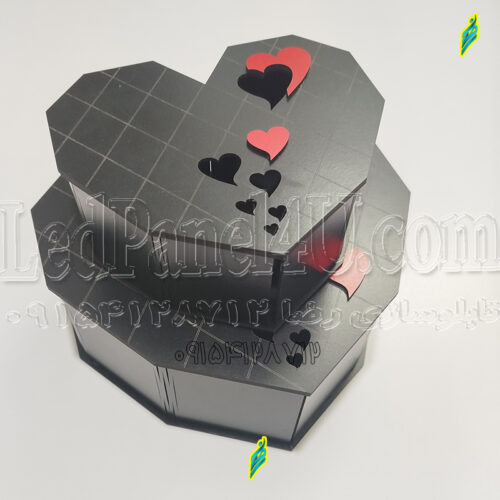 باکس یا جعبه چوبی هدیه ولنتاین یا روز پدر یا مادر کد742  (اقساطی)