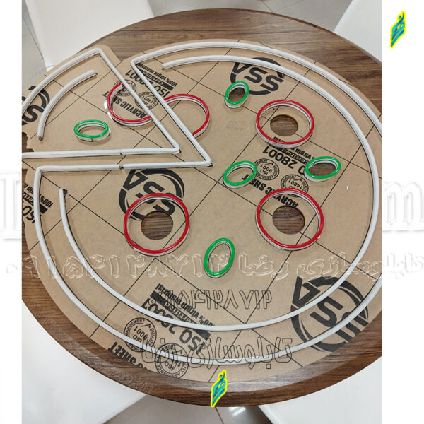 تابلو نئون فلکسی پیتزا ساندویچ همبرگر - کد 737 - تابلوسازی رضا - Image 2