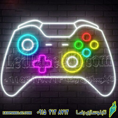 تابلو نئون فلکسی دسته بازی (XBOX) کد 17002 (اقساطی)