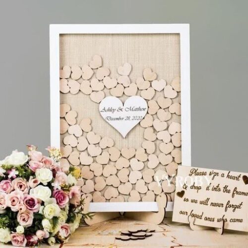 تابلو یادبود عروسی و تولد قلکی کد 620  (اقساطی)