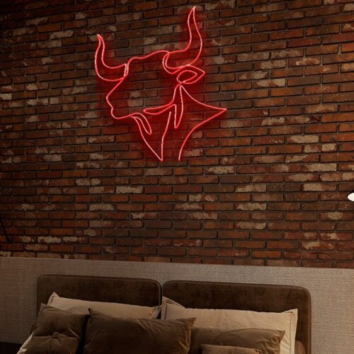 تابلو نئون فلکسی گاو کد 17234 (اقساطی)