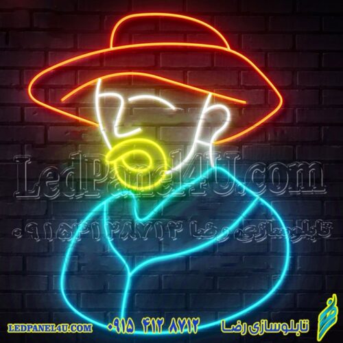 تابلو نئون فلکسی ون گوگ معروف کد 17003 (اقساطی)