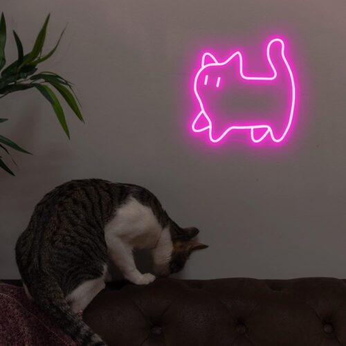 تابلو نئون فلکسی گربه کد 17241 (اقساطی)