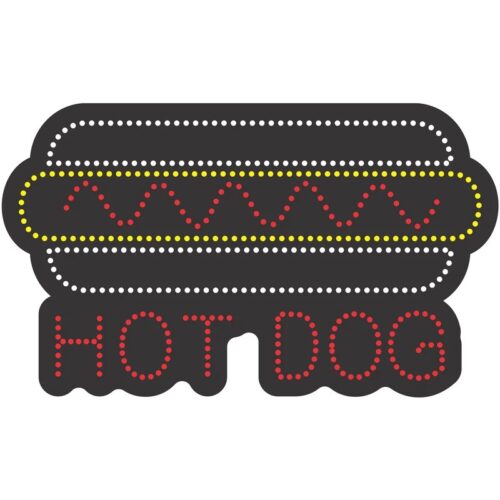 تابلو ال ای دی ساندویچ همبرگر یا هات داگ کد 9 ta 12 (اقساطی)