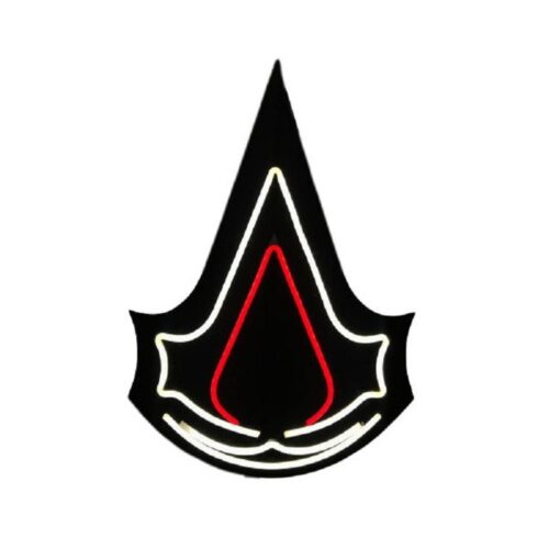 تابلو نئون فلکسی گیمینگ طرح اساسینس کد 17351 (اقساطی)