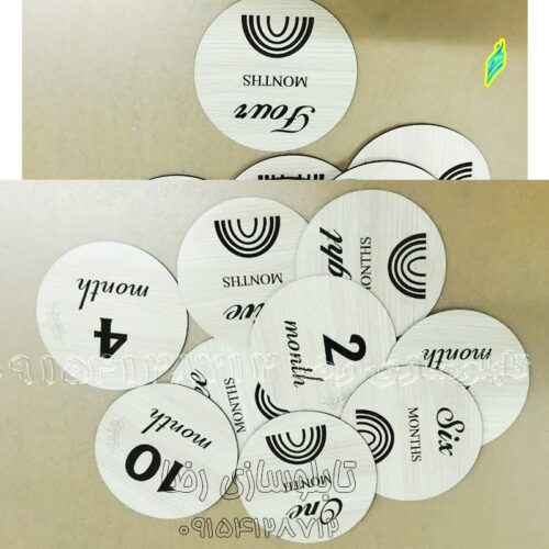 دیسک ماهگرد چوبی نوزاد کد 754-  (اقساطی)