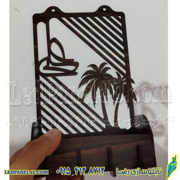 گیفت یا استند یا جا کلیدی عید غدیر طرح دایره  کد 259 -تابلو سازی رضا (پس کرایه)