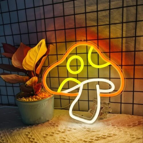 تابلو نئون فلکسی طرح قارچ کد 17264 (اقساطی)