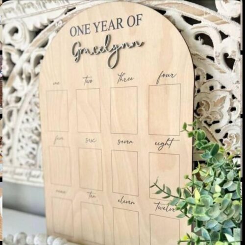 ماهگرد یا گیفت یا استند کودک از نوزادی تا یکسالگی کد 739  (اقساطی)