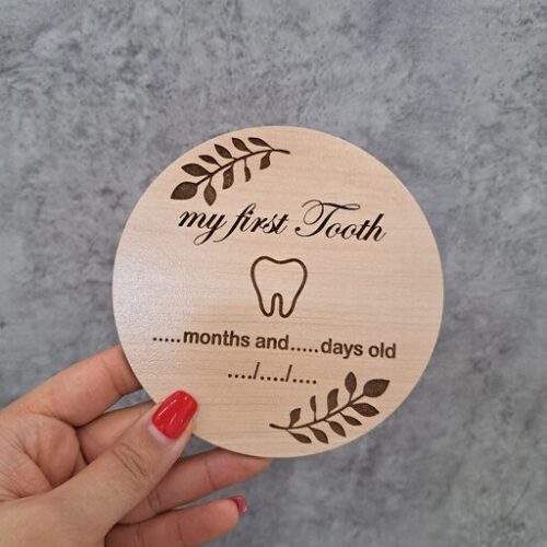 گیفت یادیسکهای چوبی اولین مهمونی جشن دندونی پک 30 عددی کد 562-  (اقساطی)