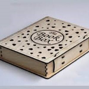 دانلود طرح آماده لیزر جعبه کتاب کد 2002