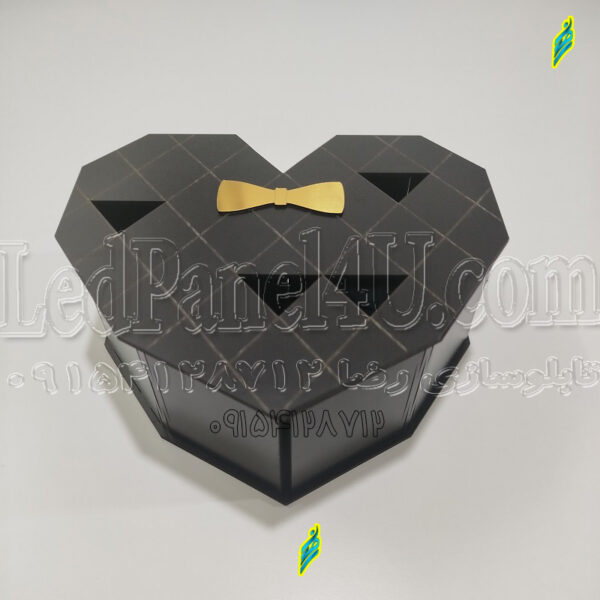 دانلود طرح آماده لیزر باکس یا جعبه قلبی شکل مردونه کد 2031