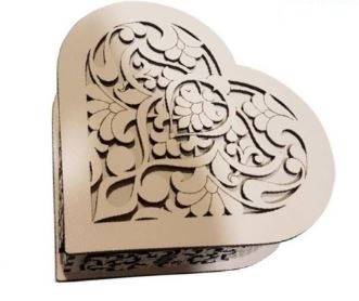 دانلود طرح آماده لیزر باکس یا جعبه یا استند قلبی کد 2048 - Image 3