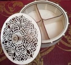 دانلود طرح آماده لیزر باکس یا جعبه جا شکلاتی یا جعبه شکلات  کد 2035 - Image 5