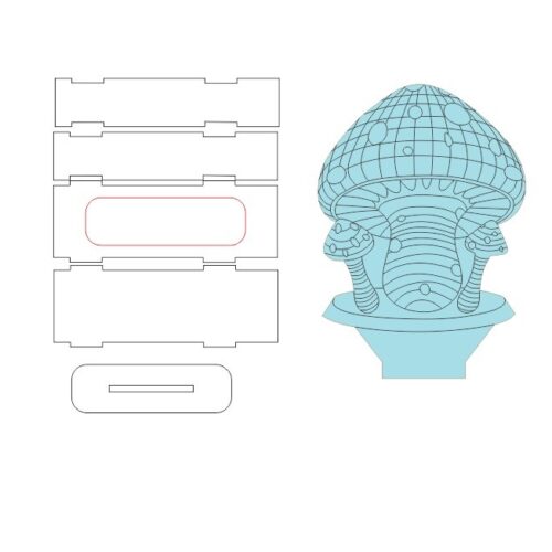 دانلود طرح آماده لیزر بالبینگ قارچ با پایه کد 2113 (اقساطی)